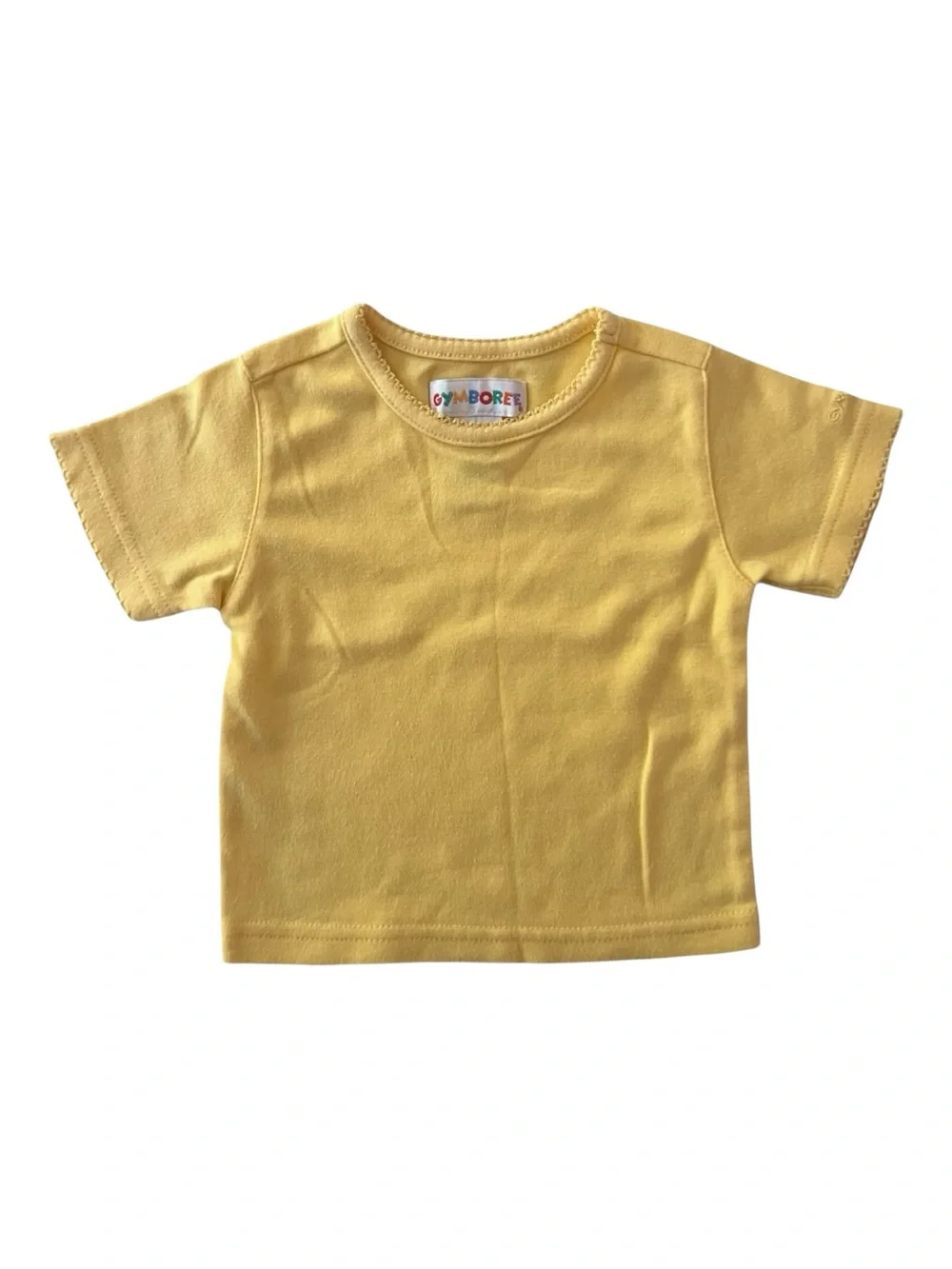 Vintage 90s Gymboree Yellow Baby T-Shirt